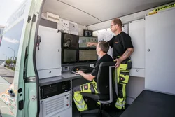 Saugbaggerarbeiten mit Saugbagger Hachenburg